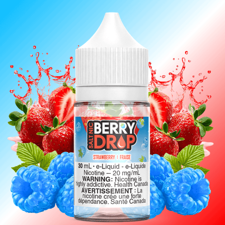Berry Drop Salt - Strawberry 30ml / 12mg Vape Superstore Yorkton Saskatchewan