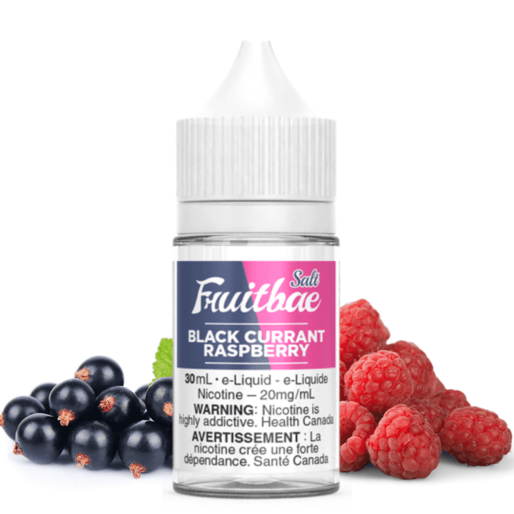 Black Currant Raspberry Salts by Fruitbae E-Liquid 12mg Vape Superstore Yorkton Saskatchewan