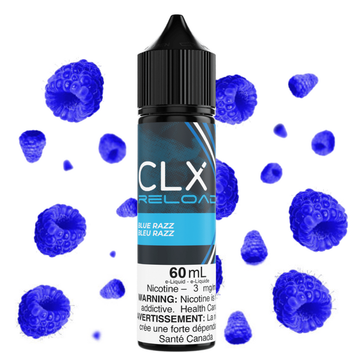 Blue Razz by CLX Reload E-liquid 3mg Vape Superstore Yorkton Saskatchewan