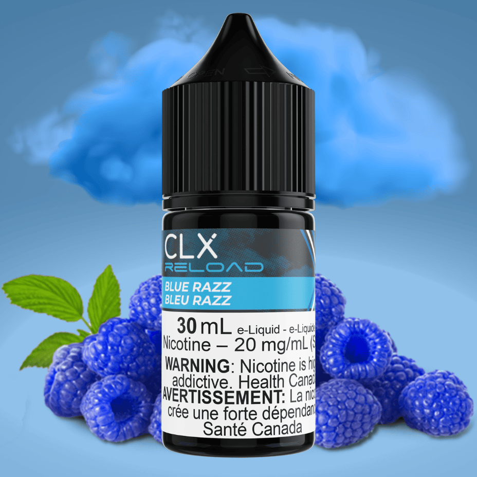 Blue Razz Salt by CLX Reload E-Liquid Vape Superstore Yorkton Saskatchewan