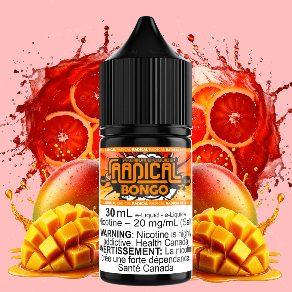 Bongo Salt Nic by Radical E-liquid Vape Superstore Yorkton Saskatchewan