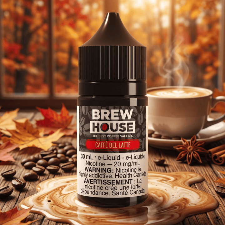 Brew House Salt - Caffe Del Latte Vape Superstore Yorkton Saskatchewan