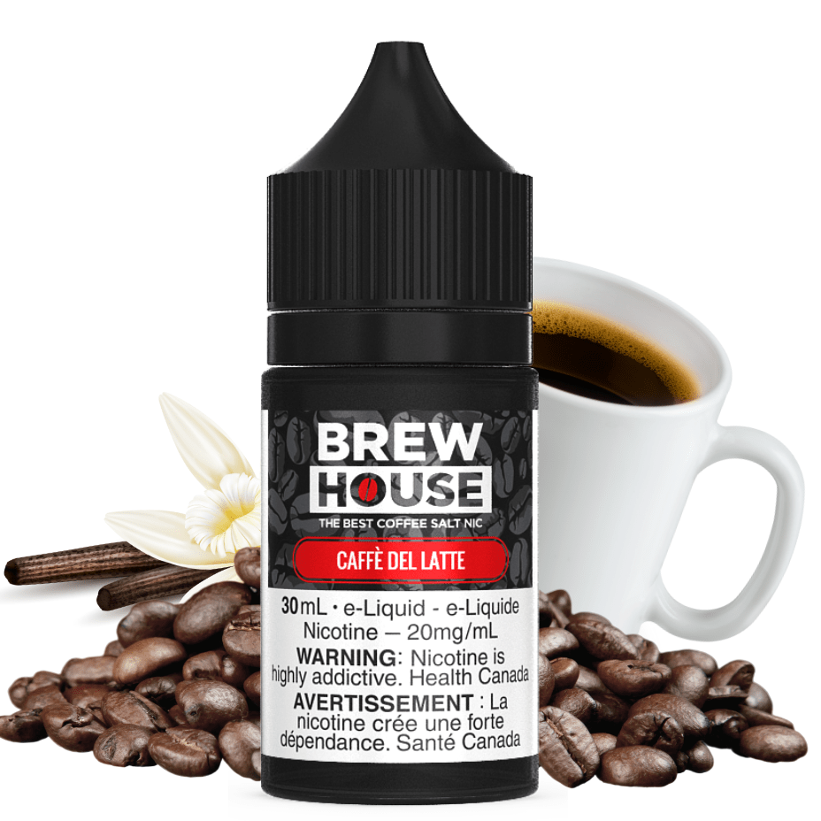 Brew House Salt - Caffe Fel Latte Vape Superstore Yorkton Saskatchewan