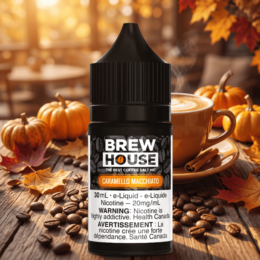 Brew House Salt - Macchiato Vape Superstore Yorkton Saskatchewan
