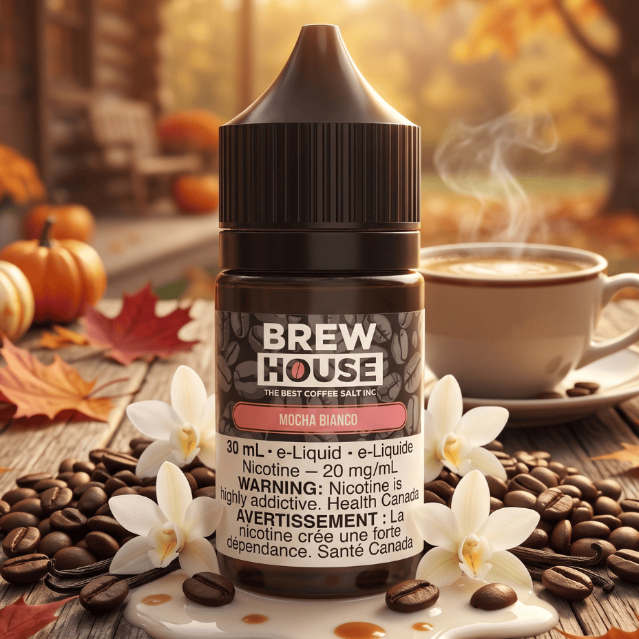 Brew House Salt - Mocha Bianco Vape Superstore Yorkton Saskatchewan