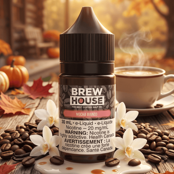 Brew House Salt - Mocha Bianco Vape Superstore Yorkton Saskatchewan