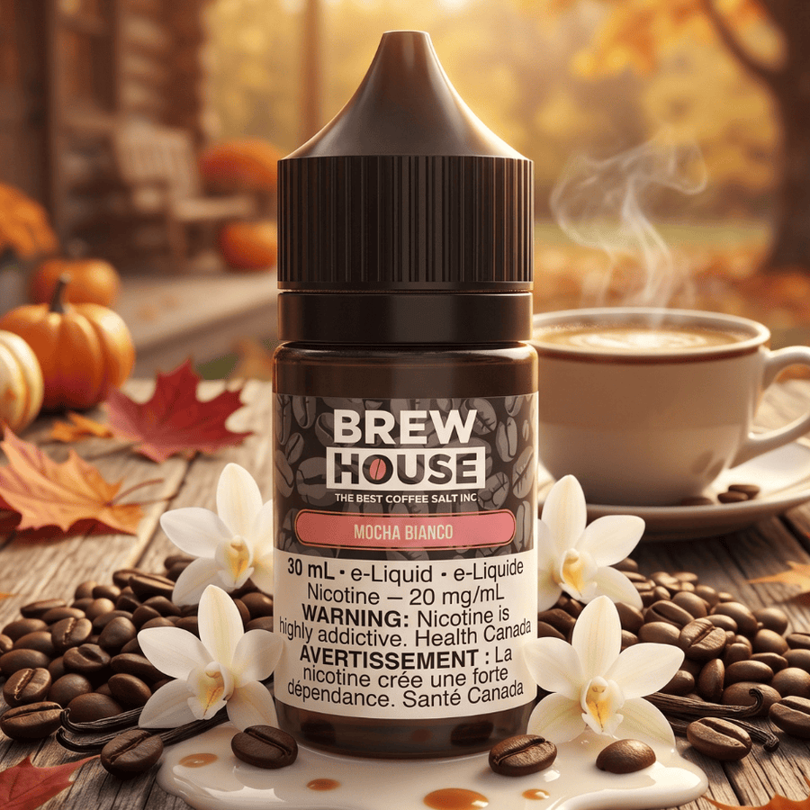 Brew House Salt - Mocha Bianco Vape Superstore Yorkton Saskatchewan