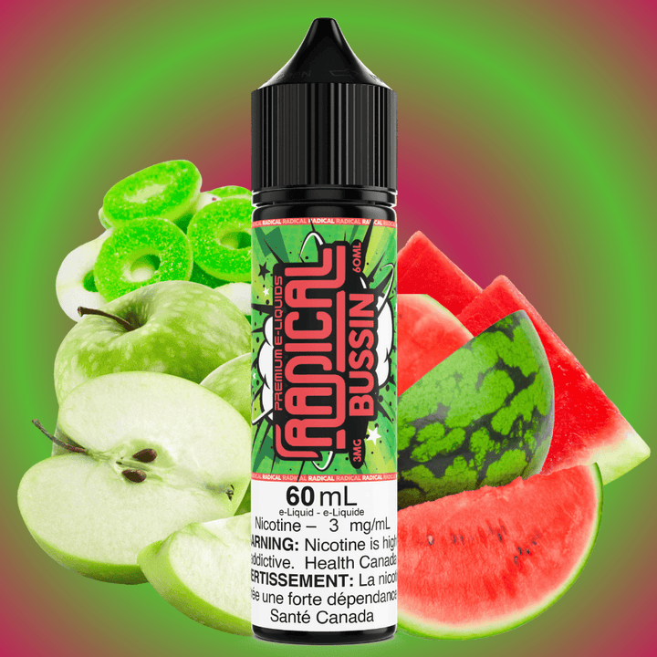 Bussin by Radical E-liquid Vape Superstore Yorkton Saskatchewan