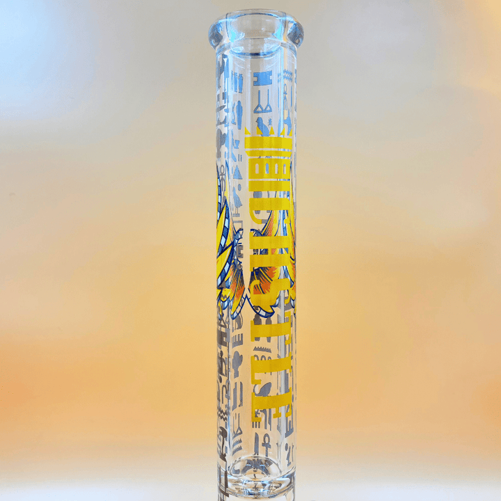 Castle Glassworks 9mm Anubis 18" 18in / Beaker Bong Vape Superstore Yorkton Saskatchewan