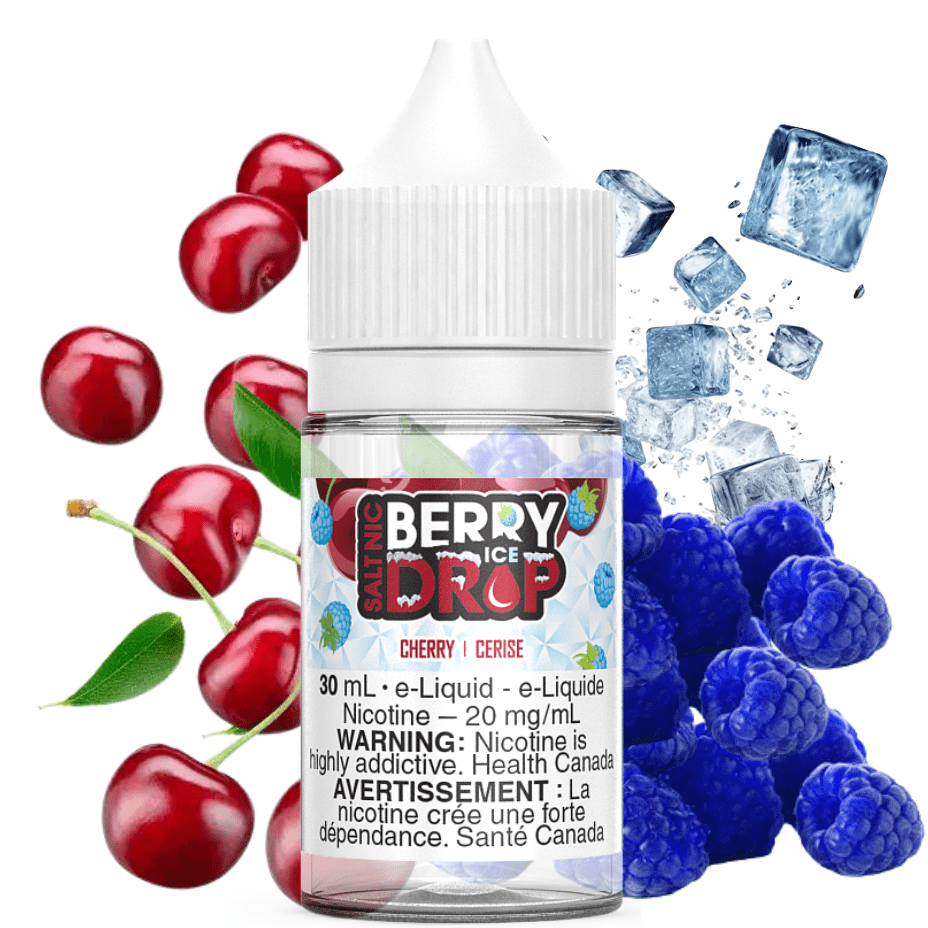Cherry Ice Salt by Berry Drop E-liquid 30ml / 12mg Vape Superstore Yorkton Saskatchewan