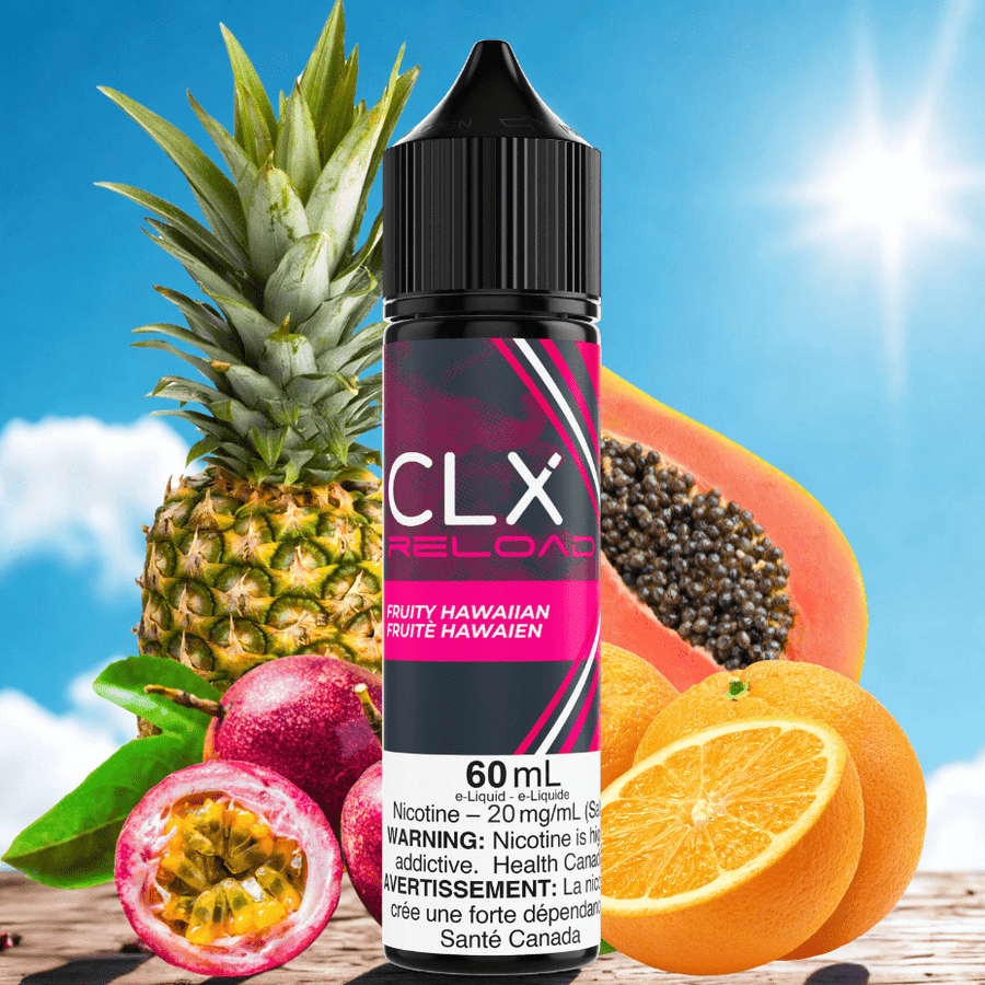 CLX Reload 60ml Salt - Fruity Hawaiian 60ml / 20mg Vape Superstore Yorkton Saskatchewan