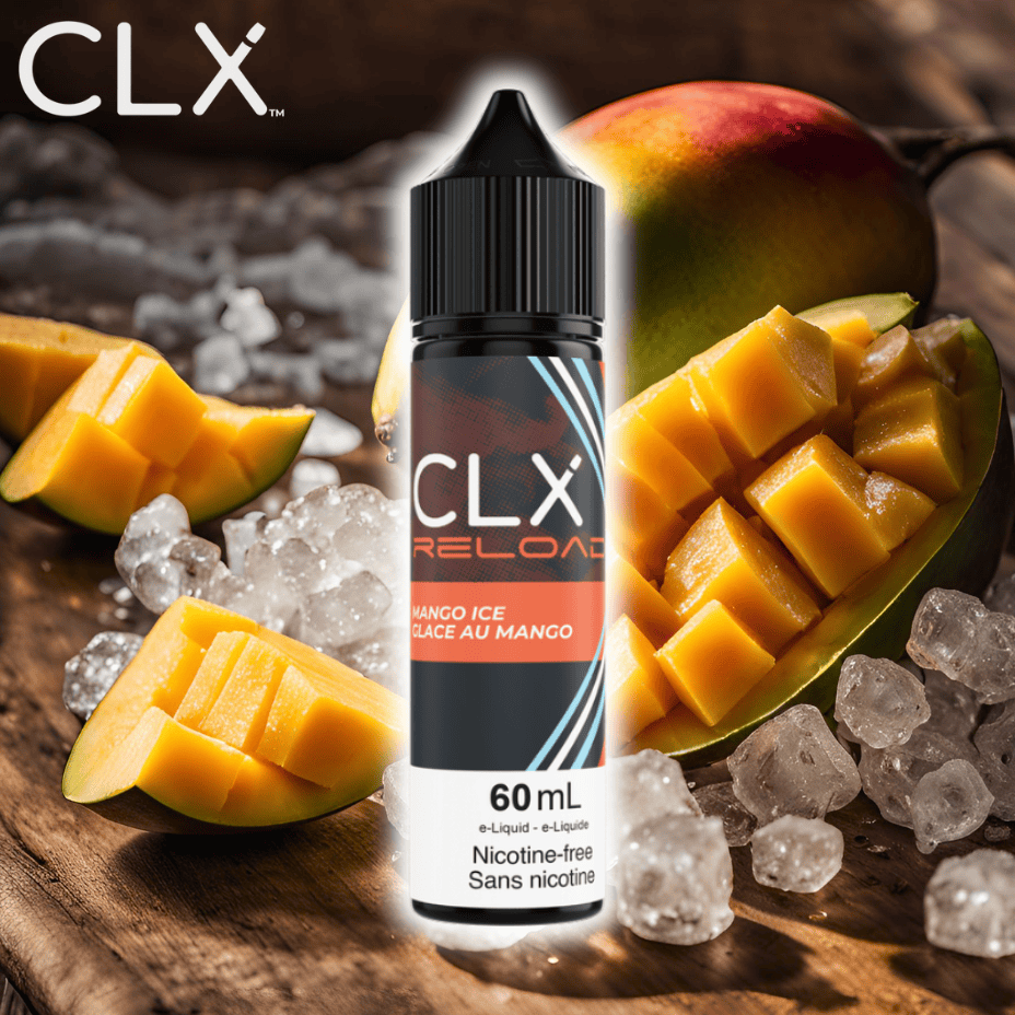 Clx Reload E-Liquid - Mango Ice Vape Superstore Yorkton Saskatchewan