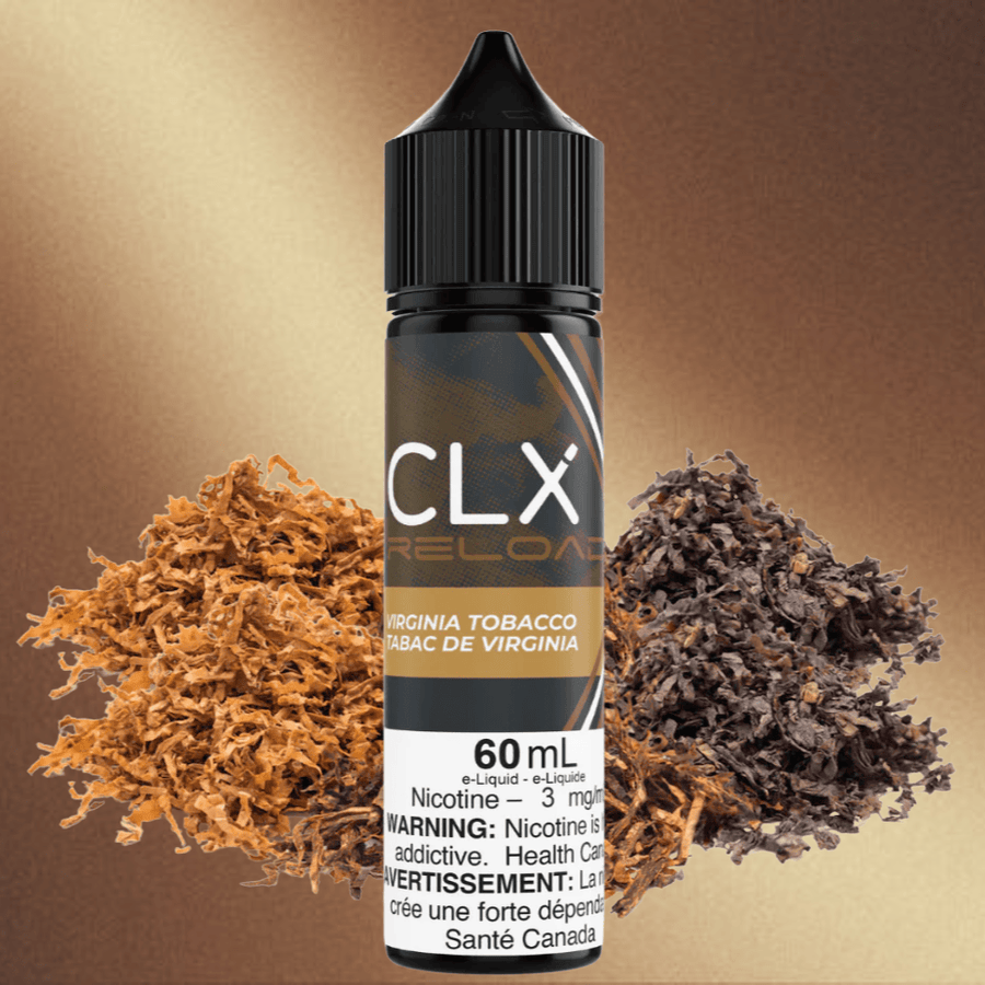 Clx Reload E-Liquid - Virginia Tobacco 60ml / 3mg Vape Superstore Yorkton Saskatchewan