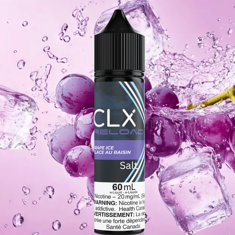 CLX Reload Freebase E-Liquid 20mg CLX Reload Salt 60ml-Grape Ice CLX Reload Salt 60ml-Grape Ice in Yorkton Sask