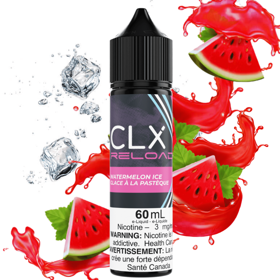 CLX Reload Freebase E-Liquid Watermelon Ice by CLX Reload E-liquid Watermelon Ice by CLX Reload E-liquid-Winkler Vape SuperStore