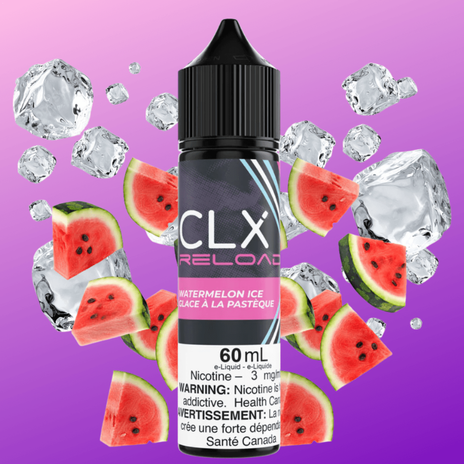 CLX Reload Freebase E-Liquid Watermelon Ice by CLX Reload E-liquid Watermelon Ice by CLX Reload E-liquid-Yorkton Vape Superstore