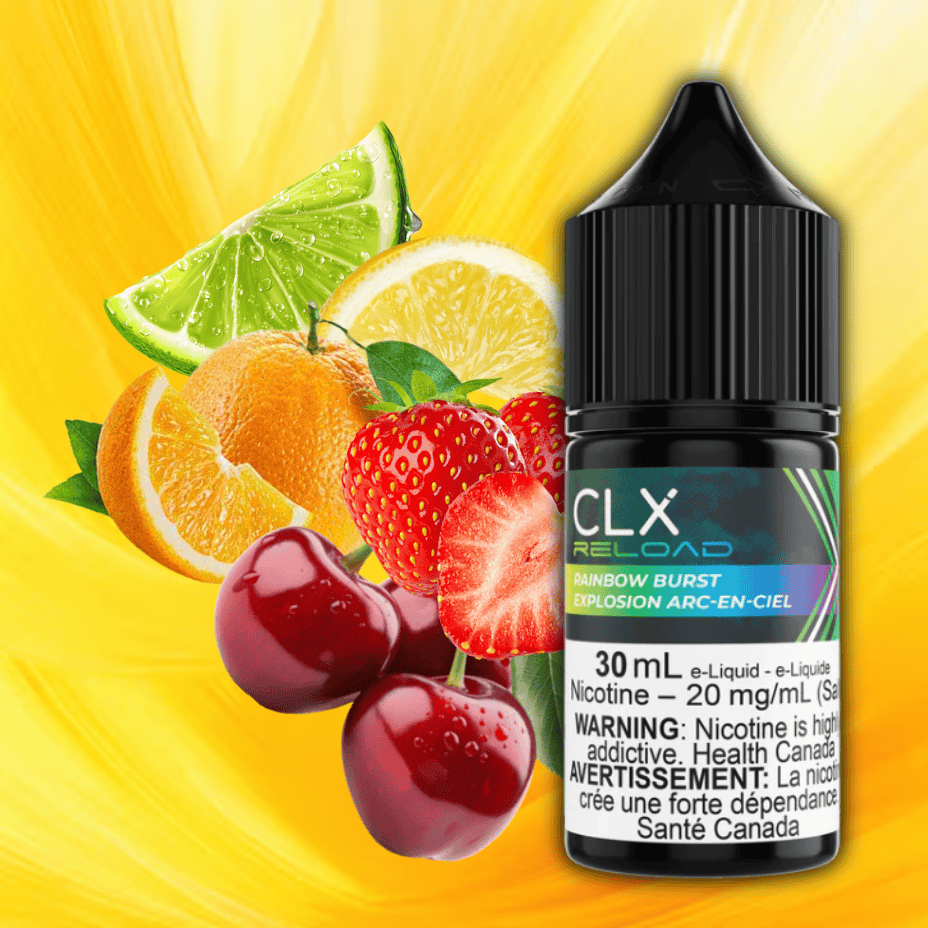Clx Reload Salt E-Liquid - Rainbow Burst Vape Superstore Yorkton Saskatchewan