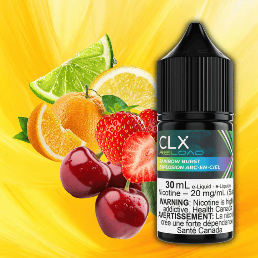 Clx Reload Salt E-Liquid - Rainbow Burst Vape Superstore Yorkton Saskatchewan