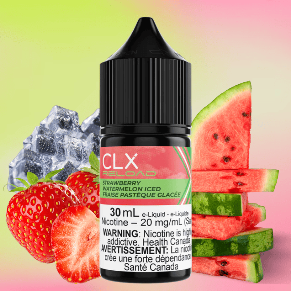 CLX Reload Salts-Strawberry Watermelon Iced Vape Superstore Yorkton Saskatchewan