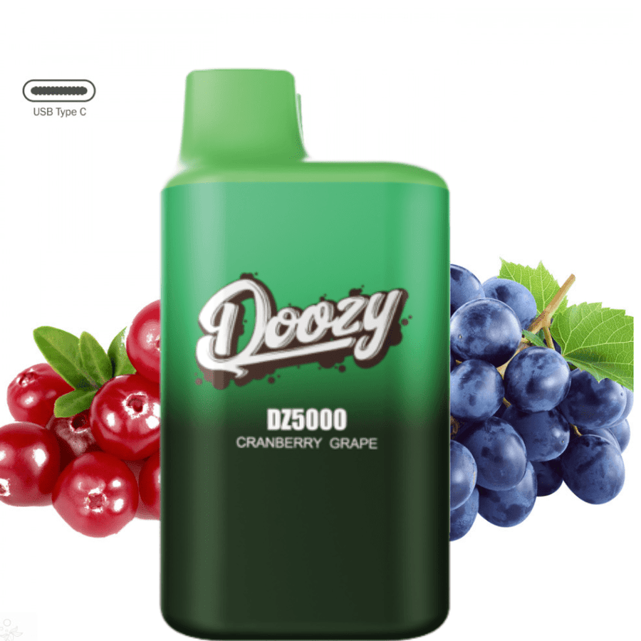 Doozy Disposables 5000 Puffs / 20mg Doozy DZ5000 Disposable Vape-Cranberry Grape Doozy DZ5000 Disposable Vape-Cranberry Grape-Yorkton Vape SuperStore