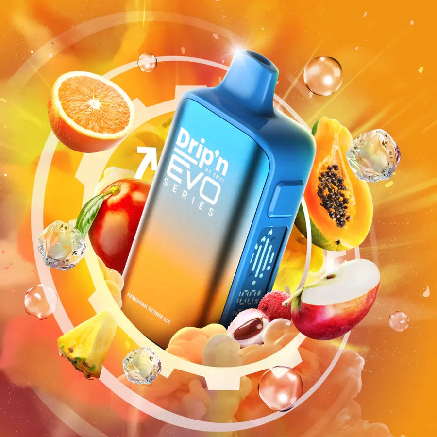 Drip'n By Envi Evo 63K Disposable Vape - Hawaiian Storm 20mg / 63000 Puffs / 20mg/mL Vape Superstore Yorkton Saskatchewan