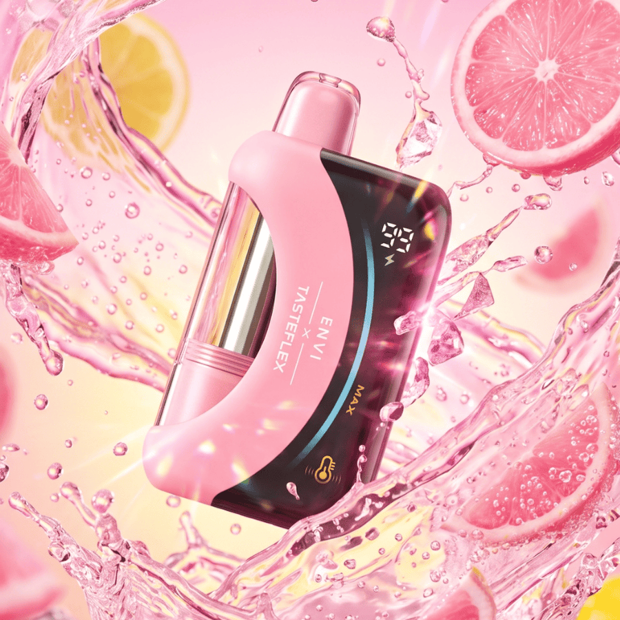ENVI x Tasteflex Cresmo 125k Disposable Vape - Pink Lemon Ice 20mL / 125000 Puffs / 20mg/mL Vape Superstore Yorkton Saskatchewan