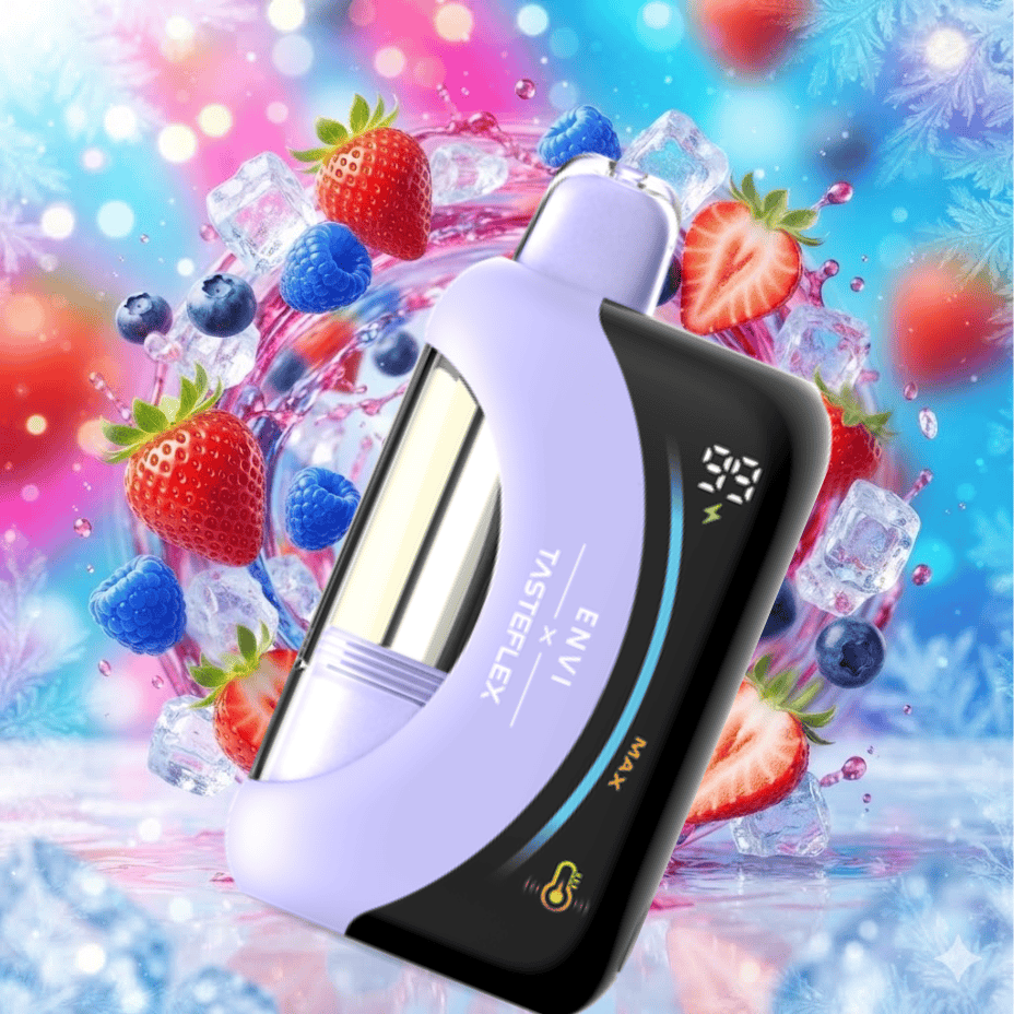 ENVI x Tasteflex Cresmo 125k Disposable Vape - Triple Berry Ice 20mL / 125000 Puffs / 20mg/mL Vape Superstore Yorkton Saskatchewan