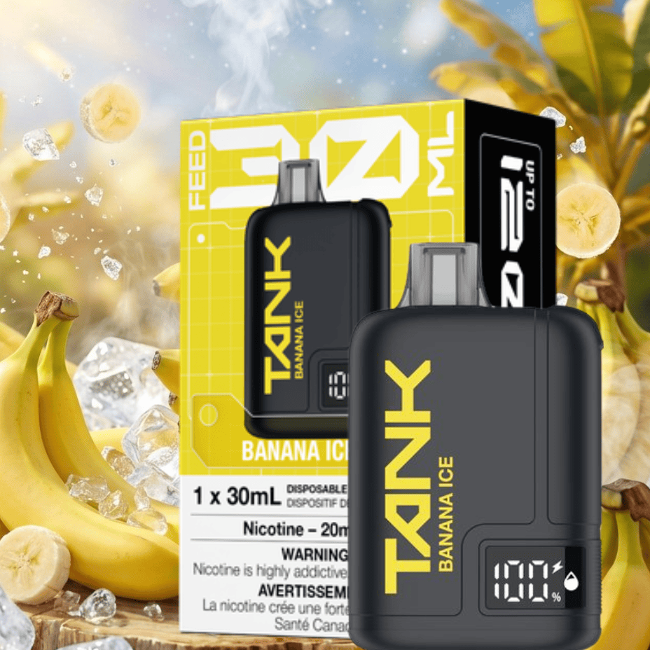 Feed Tank 120k Disposable Vape-Banana Ice Vape Superstore Yorkton Saskatchewan