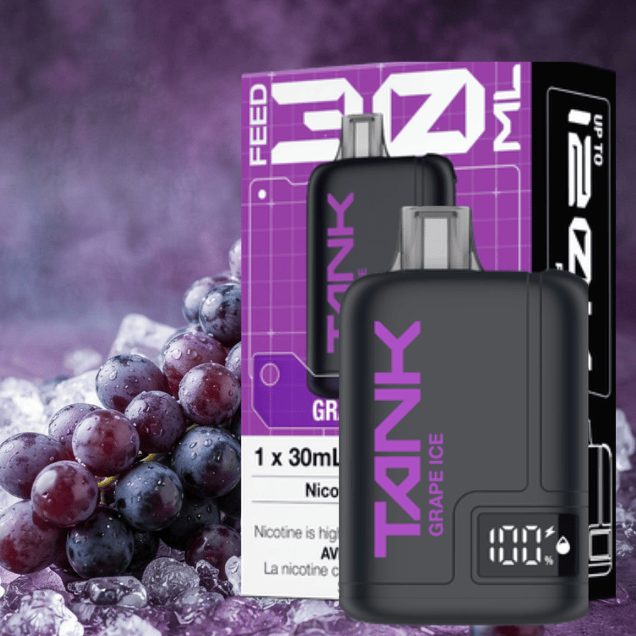 Feed Tank 120k Disposable Vape-Grape Ice Vape Superstore Yorkton Saskatchewan