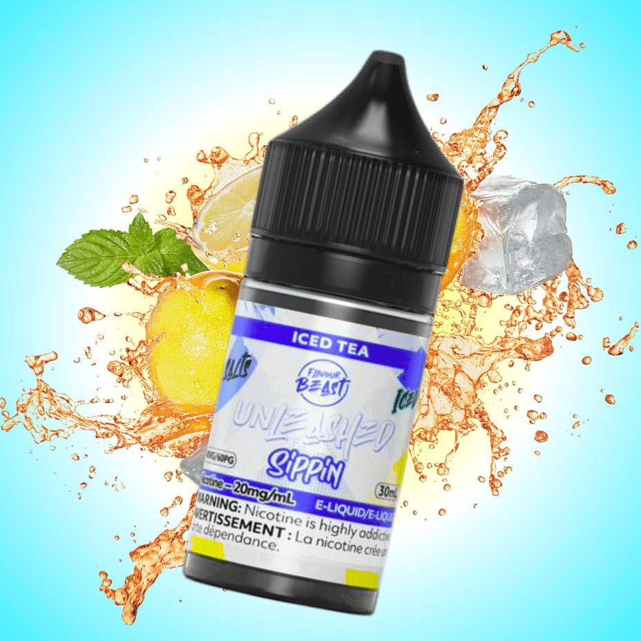 Flavor Beast Unleashed Sippin Salts-Iced Tea 30ml / 20mg Vape Superstore Yorkton Saskatchewan