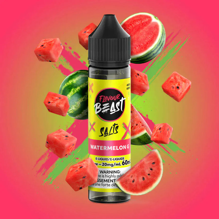 Flavour Beast 60ml Salt - Watermelon G 60ml / 20mg Vape Superstore Yorkton Saskatchewan