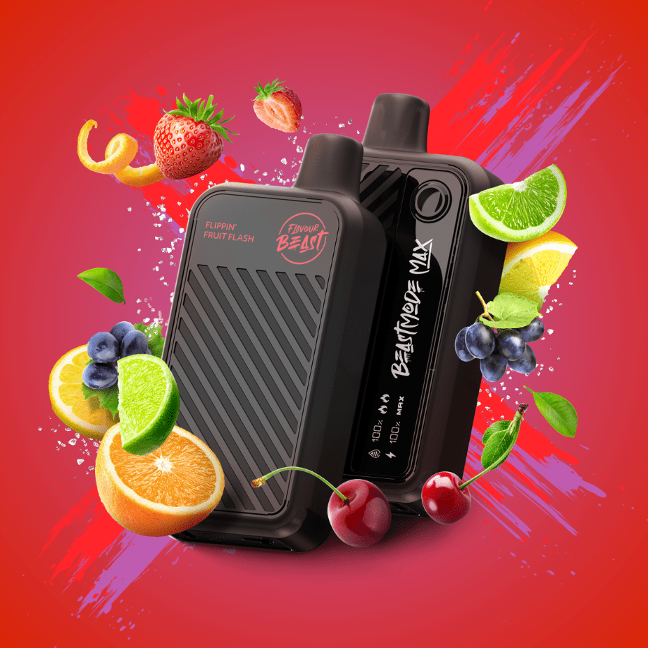 Flavour Beast Beast Mode Max 18k Disposable - Flippin Fruit Flash 20ml / 18000 Puffs Vape Superstore Yorkton Saskatchewan