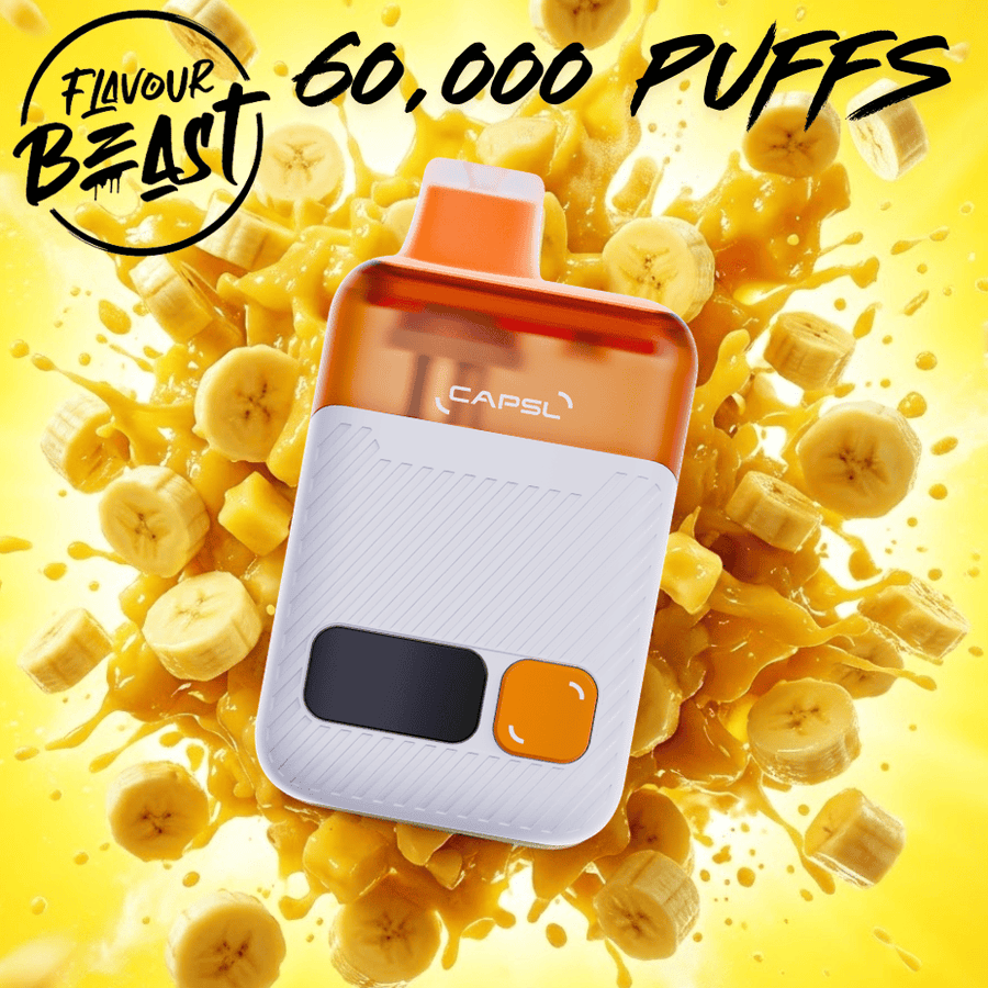 Flavour Beast CAPSL AFX17 60K Disposable Vape-Banana Ice 17mL / 60000 Puffs / 20mg Vape Superstore Yorkton Saskatchewan