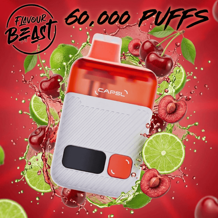 Flavour Beast CAPSL AFX17 60K Disposable Vape-Frizzy Cherry Lime 17mL / 60000 Puffs / 20mg Vape Superstore Yorkton Saskatchewan