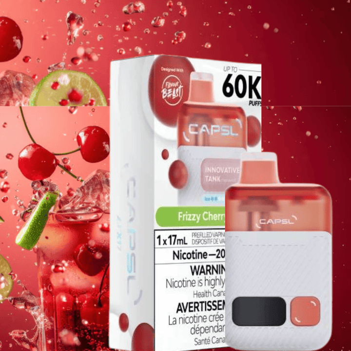 Flavour Beast CAPSL AFX17 60K Disposable Vape-Frizzy Cherry Lime 60000 Puffs / 20mg Vape Superstore Yorkton Saskatchewan