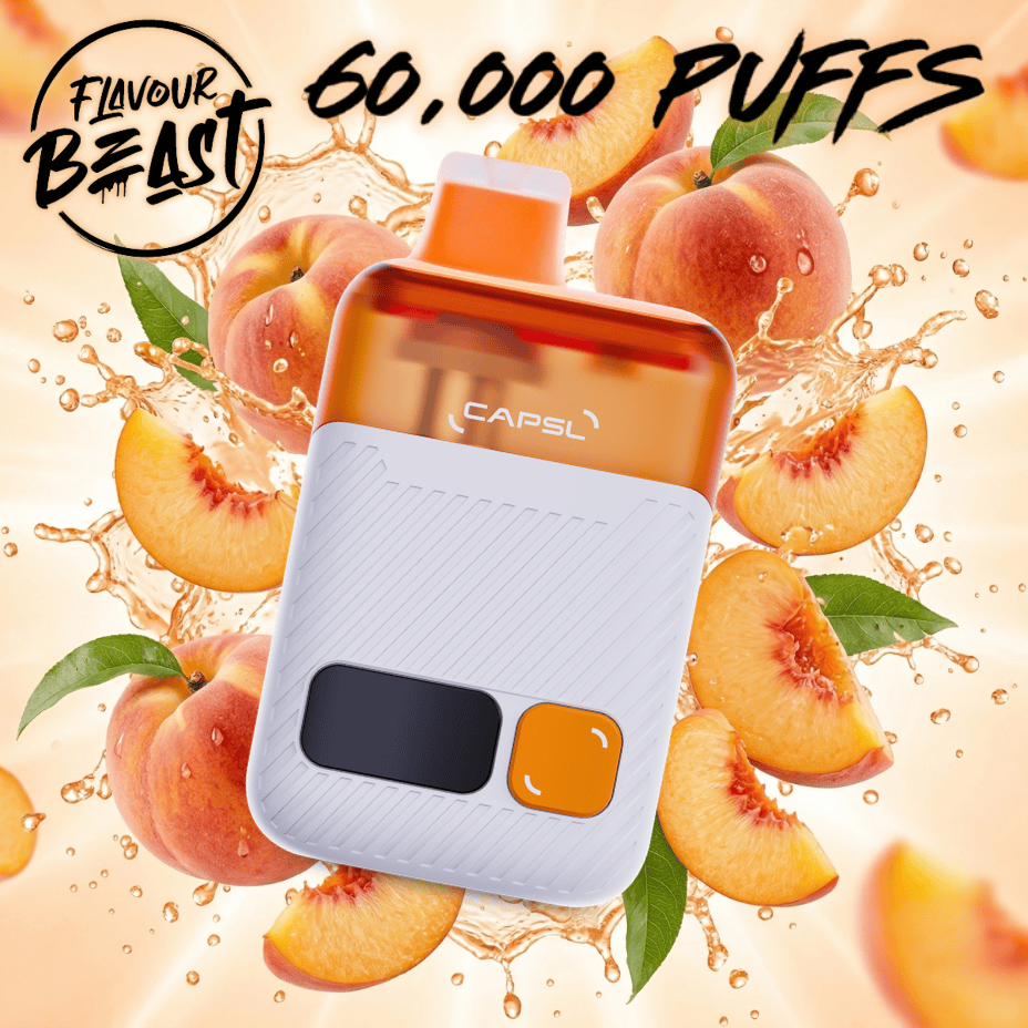Flavour Beast CAPSL AFX17 60K Disposable Vape-Juicy Peach 17mL / 60000 Puffs / 20mg Vape Superstore Yorkton Saskatchewan