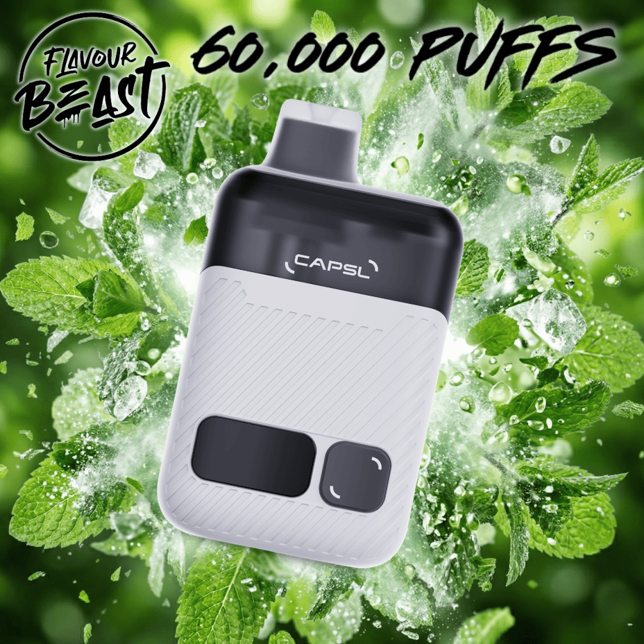 Flavour Beast CAPSL AFX17 60K Disposable Vape-Peppermint Ice 17mL / 60000 Puffs / 20mg Vape Superstore Yorkton Saskatchewan