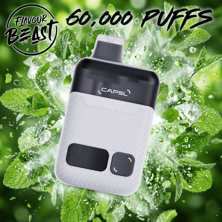 Flavour Beast CAPSL AFX17 60K Disposable Vape-Peppermint Ice 17mL / 60000 Puffs / 20mg Vape Superstore Yorkton Saskatchewan