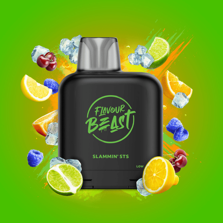 Flavour Beast Closed Pod Systems 20mg / 7000 Puffs Level X Flavour Beast Pod-Slammin' STS Level X Flavour Beast Pod-Slammin' STS-Yorkton Vape SuperStore