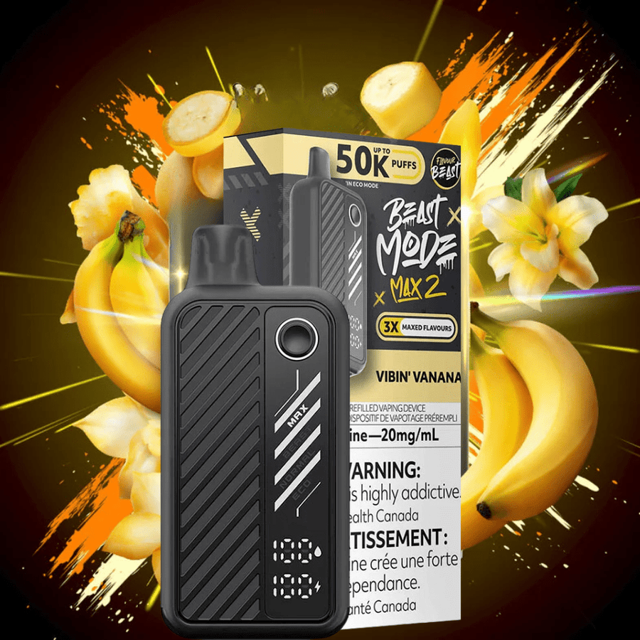 Flavour Beast Max 2 Disposable Vape-Vibin Vanana Vape Superstore Yorkton Saskatchewan