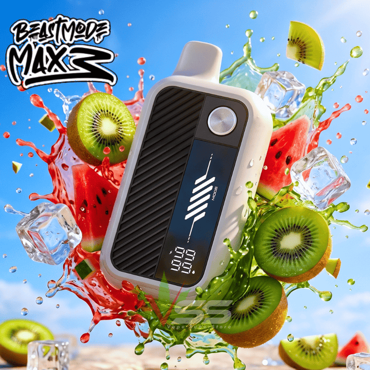 Flavour Beast Mode Max 3 60K Disposable Vape - Epic Watermelon Kiwi Ice 20mg / 60000 Puffs Vape Superstore Yorkton Saskatchewan