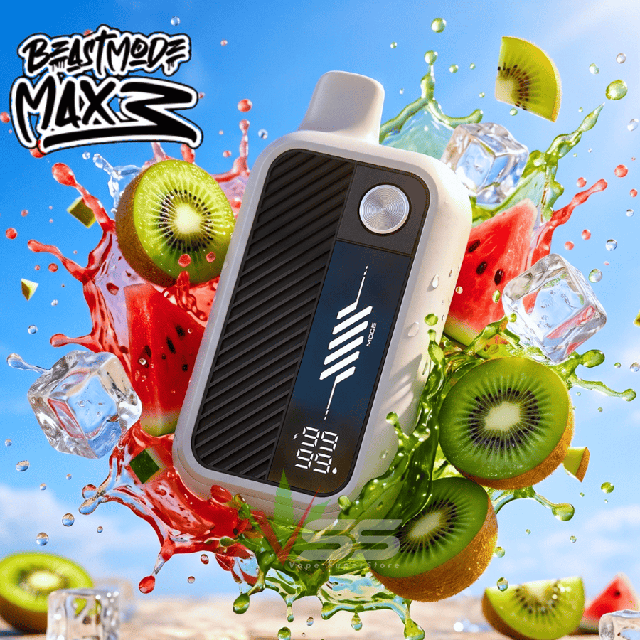 Flavour Beast Mode Max 3 60K Disposable Vape - Epic Watermelon Kiwi Ice 20mg / 60000 Puffs Vape Superstore Yorkton Saskatchewan