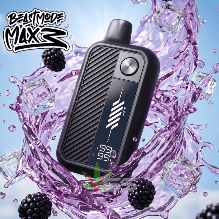 Flavour Beast Mode Max 3 60K Disposable Vape - Winnin' Winterberry Ice 20mL / 60000 Puffs / 20mg/mL Vape Superstore Yorkton Saskatchewan