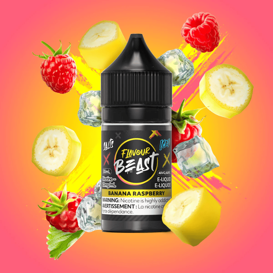 Flavour Beast Salt - Banana Raspberry 30ml 30ml / 20mg Vape Superstore Yorkton Saskatchewan