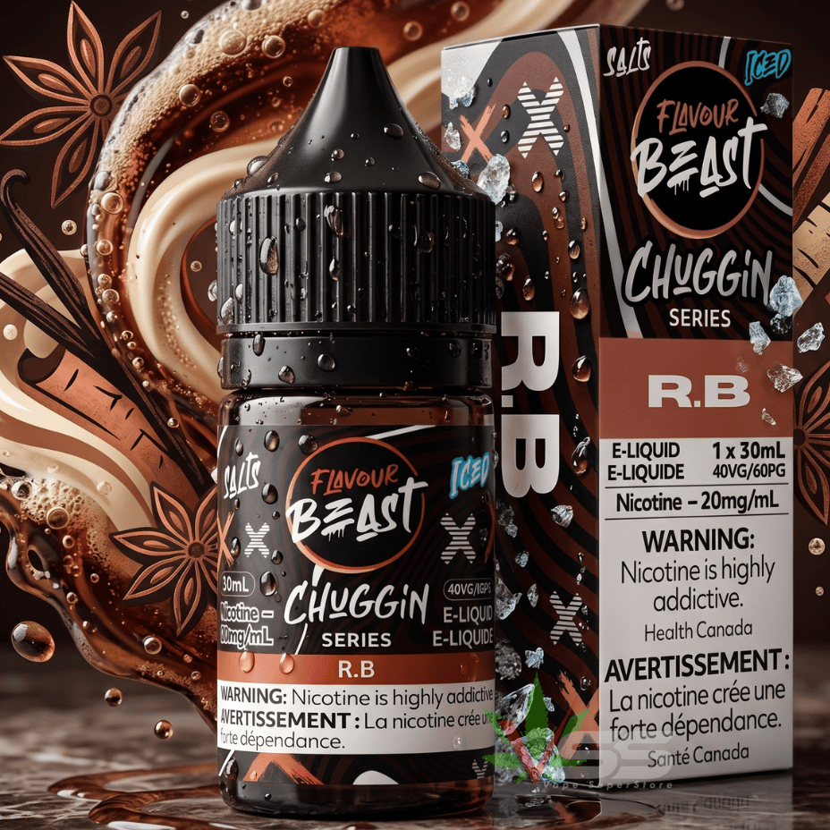 Flavour Beast Salt - Chuggin' R.B 30mL / 20mg/mL Vape Superstore Yorkton Saskatchewan