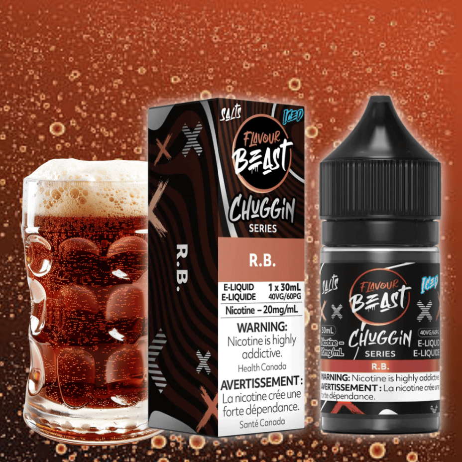 Flavour Beast Salt - Chuggin' R.B 30mL / 20mg/mL Vape Superstore Yorkton Saskatchewan
