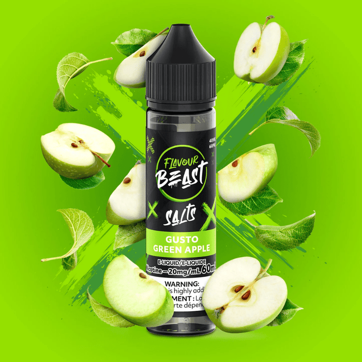 Flavour Beast Salt-Gusto Green Apple-60ml 60ml / 20mg Vape Superstore Yorkton Saskatchewan