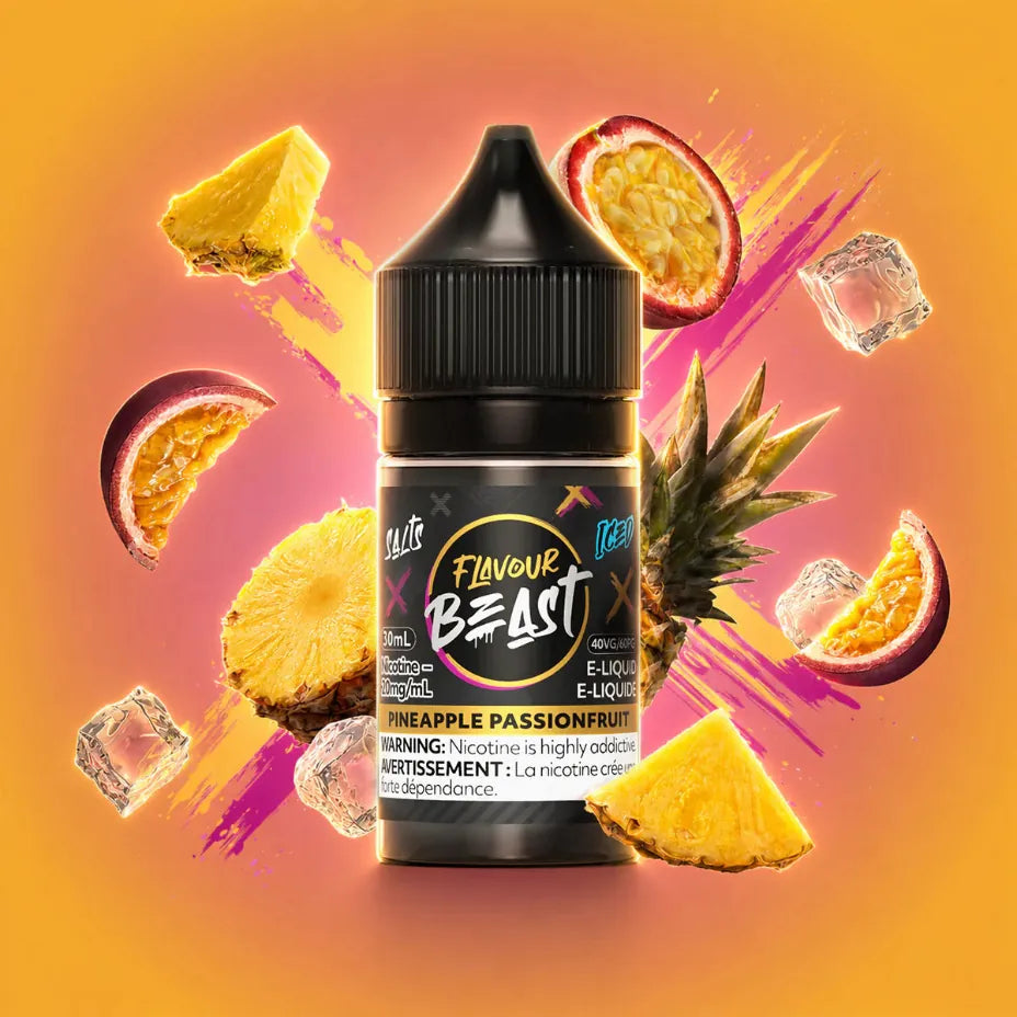 Flavour Beast Salt - Pineapple Passionfruit 30mL 30mL / 20mg/mL Vape Superstore Yorkton Saskatchewan
