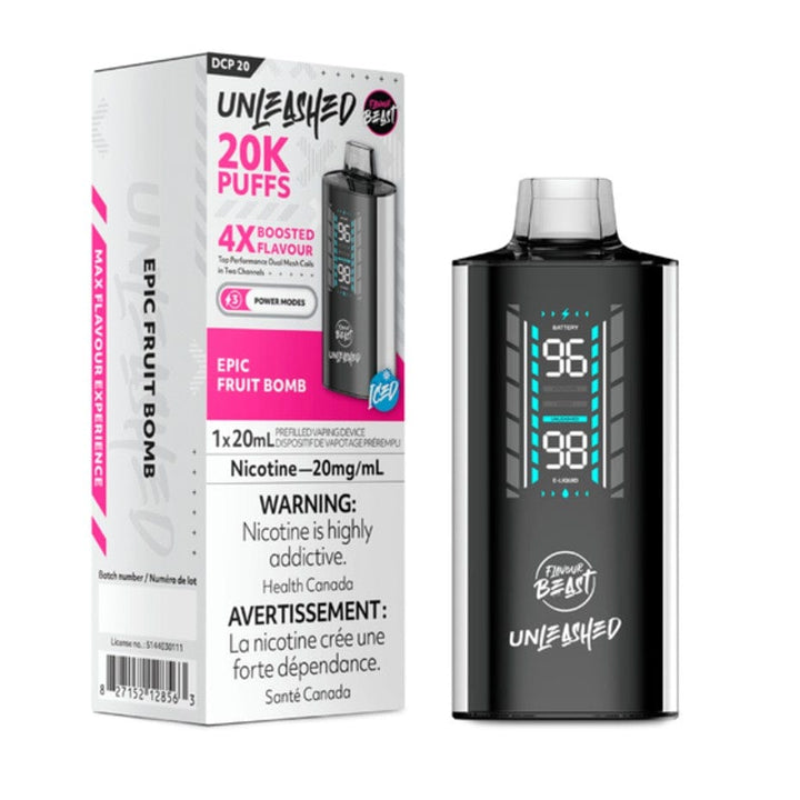 Flavour Beast Unleashed DCP 20K - Epic Fruit Bomb Vape Superstore Yorkton Saskatchewan