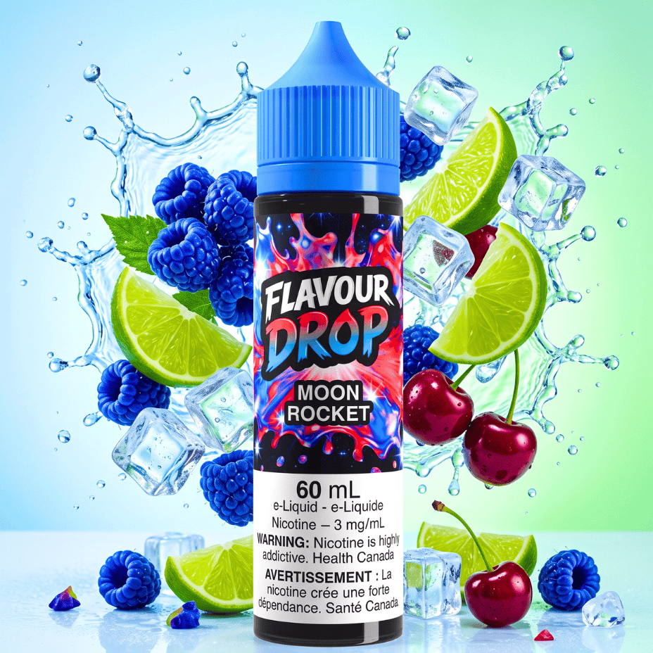 Flavour Drop E-Liquid - Moon Rocket 60mL / 6mg Vape Superstore Yorkton Saskatchewan